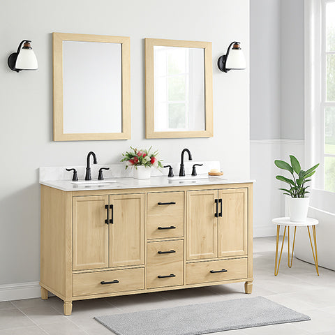 Customized Double Sink Vanity Ideas for Spacious BathroomsExpansive
