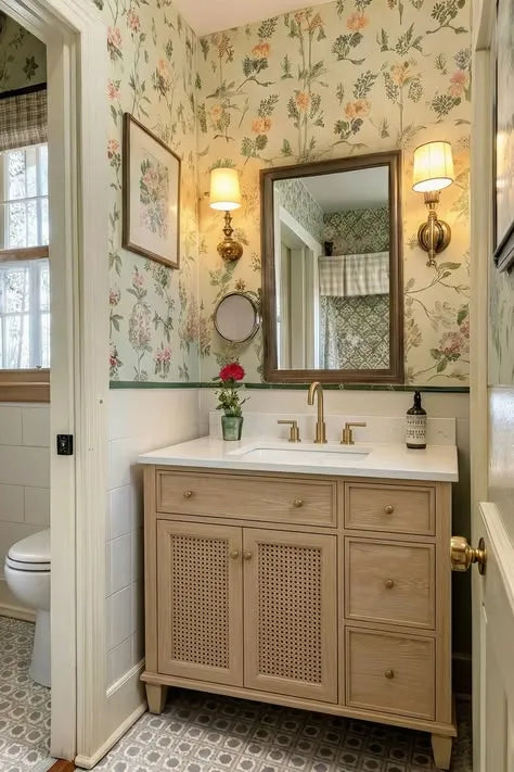 Collection of bathroom vanities and countertops in various modern styles for stylish and functional bathrooms