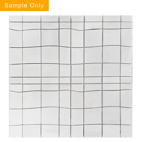 Dolomite Waterjet Mosaic Floor and Wall Tile - Sample (Product Shown is Full Size)