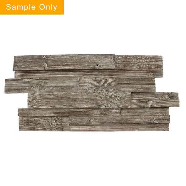 Antique Barn Teakwood Mosaic Floor and Wall Panel - Sample (Product Shown is Full Size)