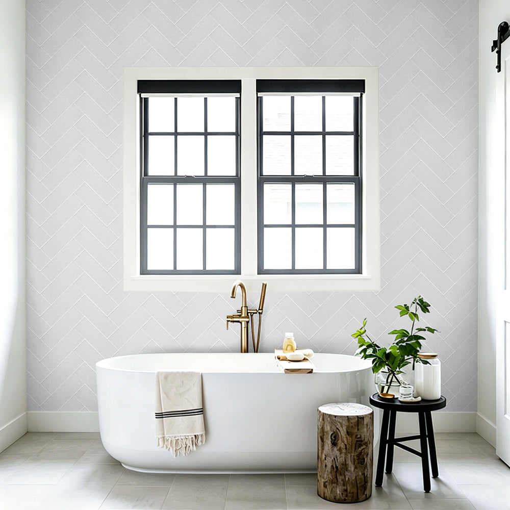 Linen Ice 4-in x 12-in Glass Wall Tiles( 13.3 sq. ft. /Box )