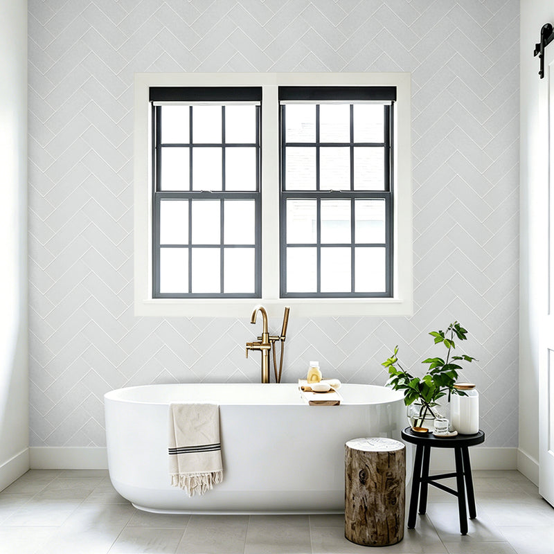 Linen Ice 4-in x 12-in Glass Wall Tiles( 13.3 sq. ft. /Box )