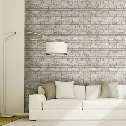 Wooden White Multi-Square 12-in x 12-in Honed Marble Mosaic Wall Tile( 5 sq. ft. /Box )