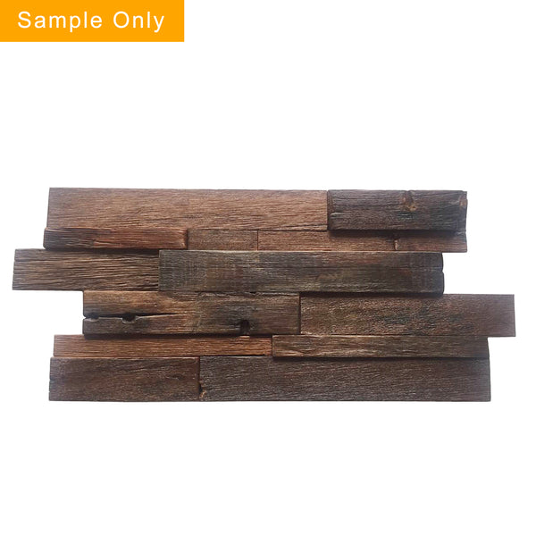 Heritage Panel Antique Wood Random Plank Mosaic - Sample (Product Shown is Full Size)