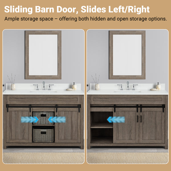 Dolly Farm Barn 36" Vanity without Top