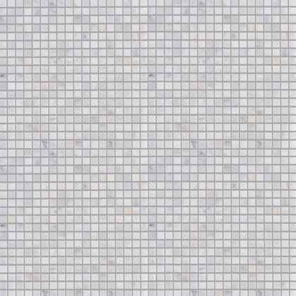 5/8" Calacatta 12-in x 12-in Polished Marble Mosaic Floor and Wall Tile( 5 sq. ft. /Box )