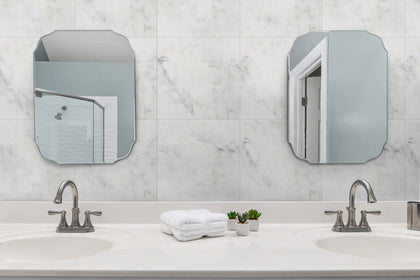 Oriental White 12-in x 12-in Marble Floor and Wall Tiles( 10 sq. ft. /Box )
