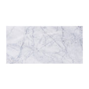 Carrara White 12-in x 24-in Polished Marble Floor and Wall Tiles( 10 sq. ft. /Box )