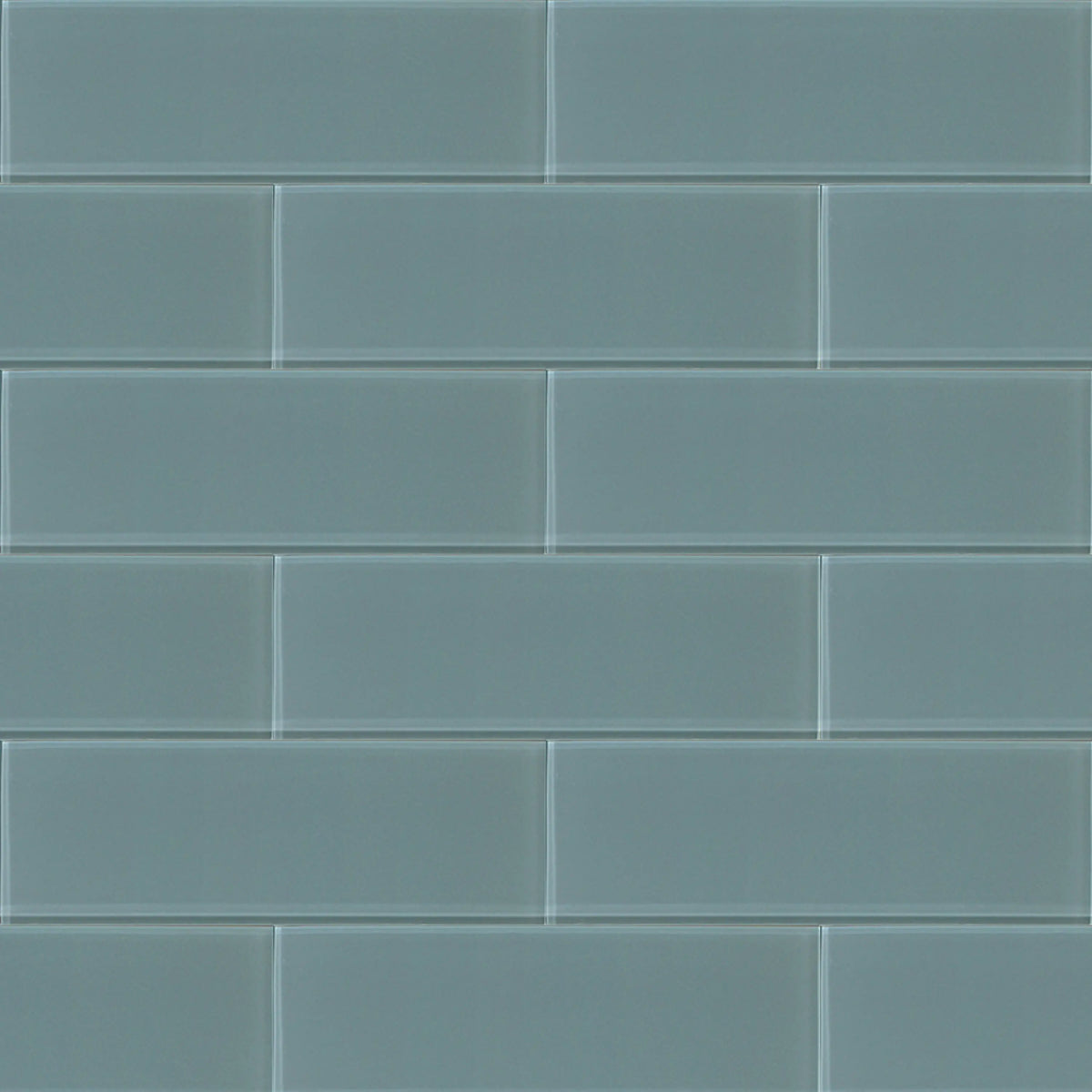 Azure Block 4-in x 12-in Glass Wall Tile( 4 sq. ft. /Box )