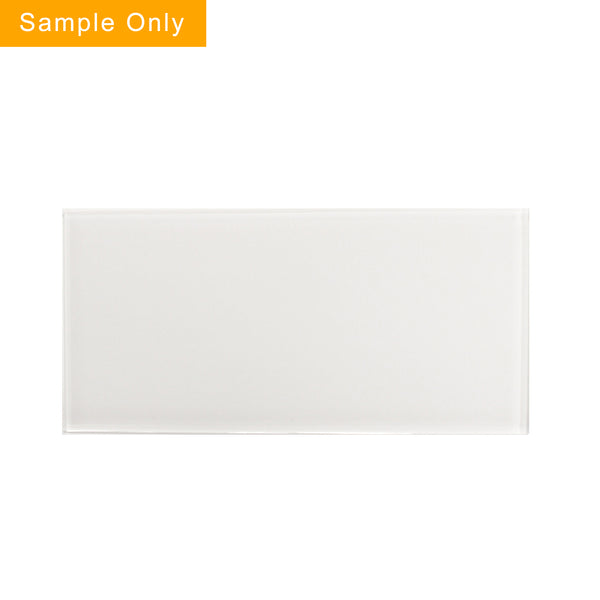Ice Block Glass Wall Tiles - Sample (Product Shown is Full Size)
