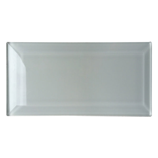 Bevel Ice Block 4-in x 8-in Glass Wall Tile(0.22-sq. ft/ Piece)