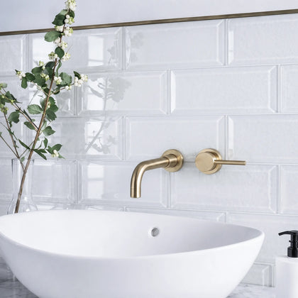 Bevel Ice Block 4-in x 8-in Glass Wall Tile( 1.98 sq. ft. /Box )