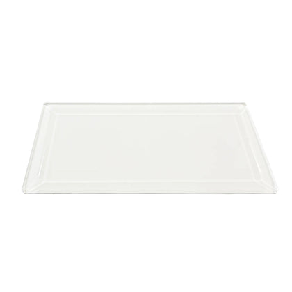 Bevel Ice Block 4-in x 8-in Glass Wall Tile( 1.98 sq. ft. /Box )