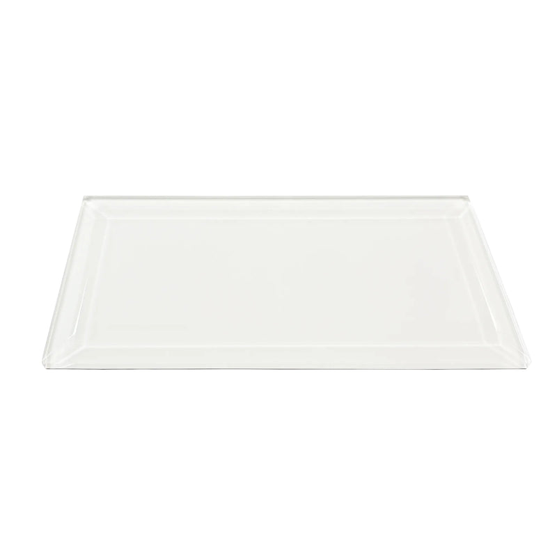 Bevel Ice Block 4-in x 8-in Glass Wall Tile( 1.98 sq. ft. /Box )