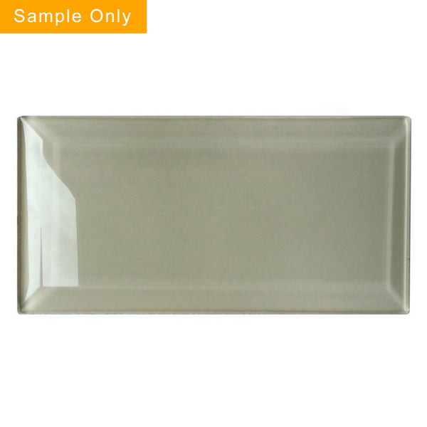 Bevel Nude Glass Wall TileceramicPorcelain - Sample (Product Shown is Full Size)