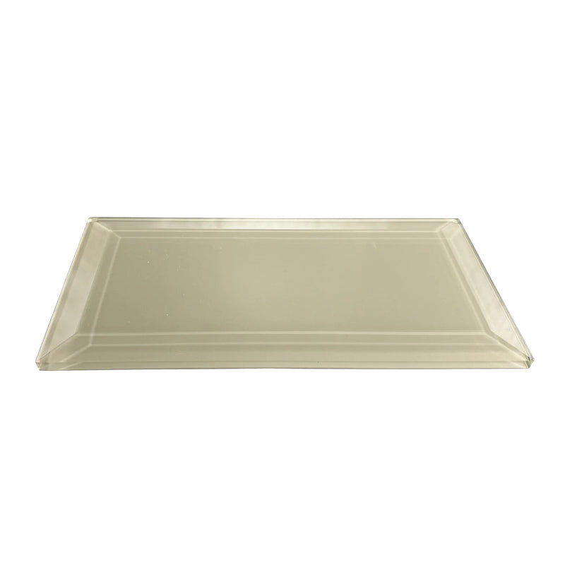 Bevel Nude 4-in x 8-in Glass Wall Tile( 1.98 sq. ft. /Box )