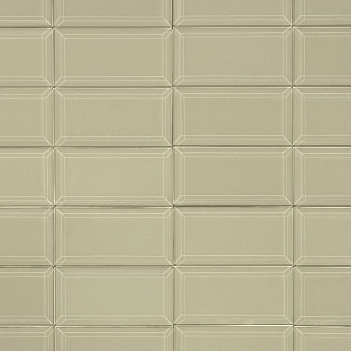 Bevel Nude 4-in x 8-in Glass Wall Tile( 1.98 sq. ft. /Box )