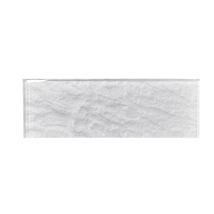 Frost 4-in x 12-in Glass Wall Tile( 13.3 sq. ft. /Box )
