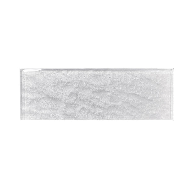 Frost 4-in x 12-in Glass Wall Tile(0.33-sq. ft/ Piece)