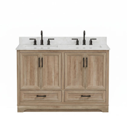 Retford 48" Vanity Family Set with Engineered Marble Top