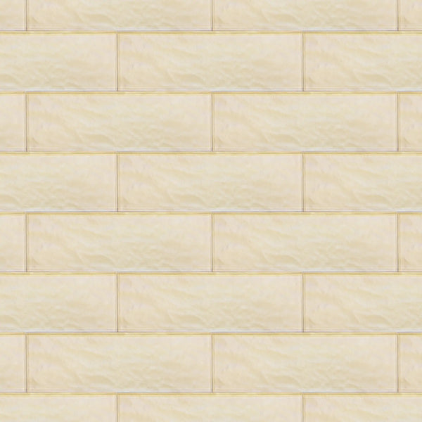 Champagne 4-in x 12-in Glass Wall Tiles( 13.3 sq. ft. /Box )