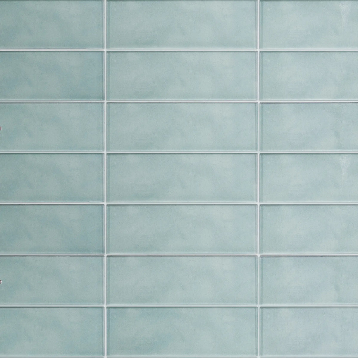 Light Blue 3-in x 9-in Glass Tile( 5 sq. ft. /Box )