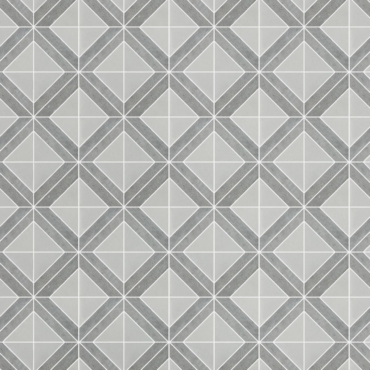 Rubik Cube Pattern 12-in x 12-in Marble Mosaic Floor and Wall Tile( 5 sq. ft. /Box )