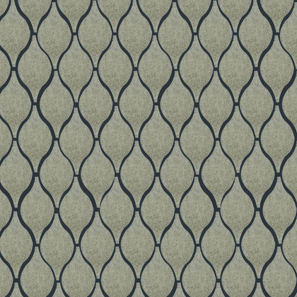 Soft Harmony Feathers Antique Mirror 9-in x 10-in Glass Mosaic Wall Tile( 10 sq. ft. /Box )