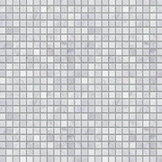 Carrara White 12-in x 12-in Polished Marble Mosaic Floor and Wall Tile( 5 sq. ft. /Box )