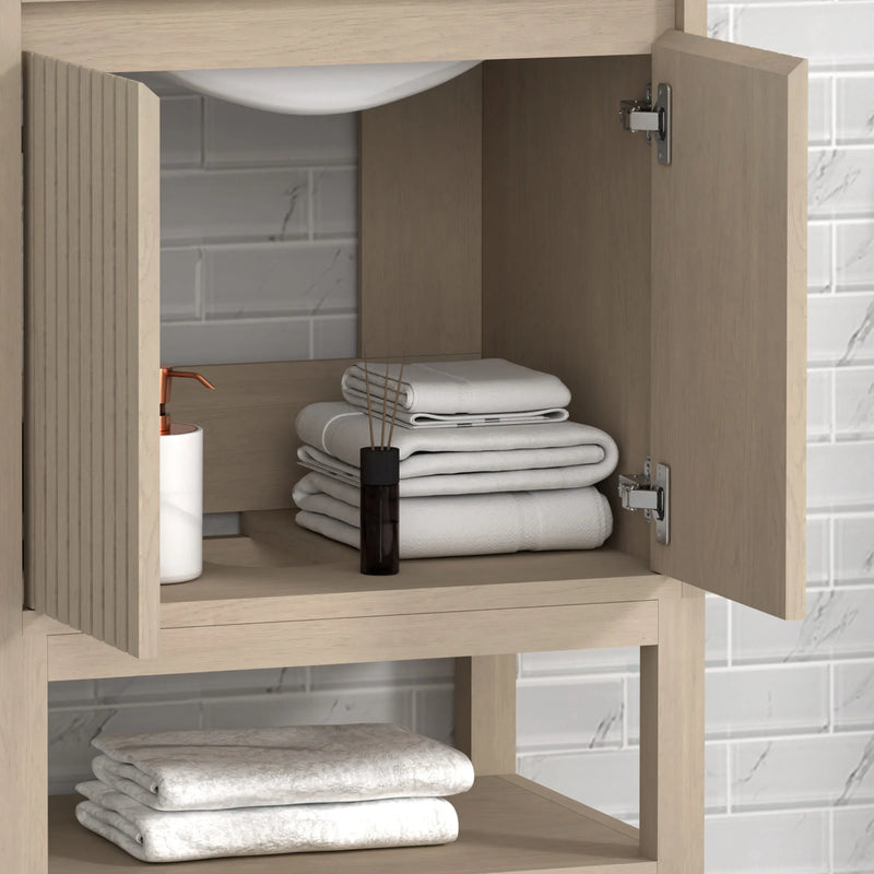 Mena 24" Single Vanity With Porcelain Top