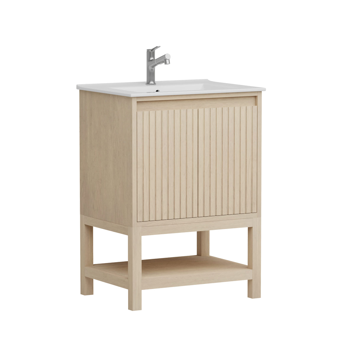 Mena 24" Single Vanity With Porcelain Top