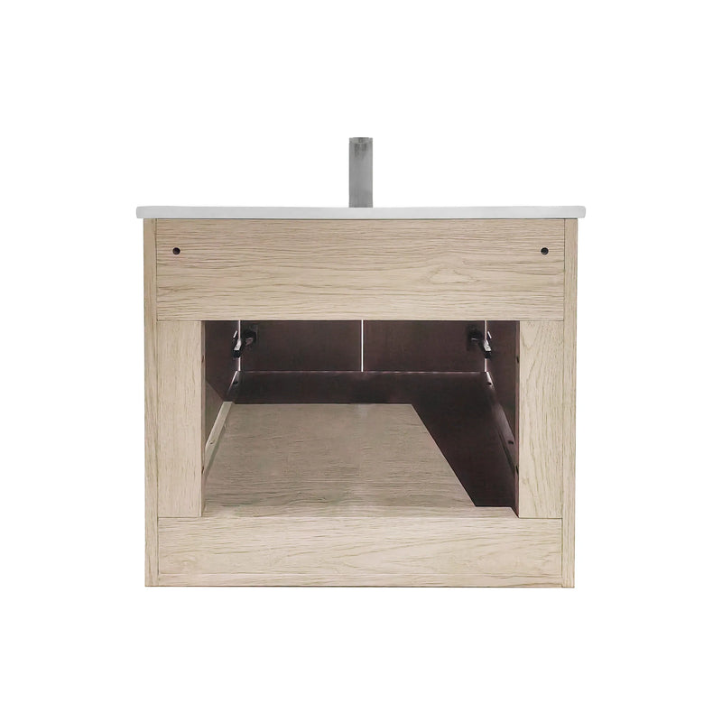 WM-Mena 24" Single Vanity With Porcelain Top