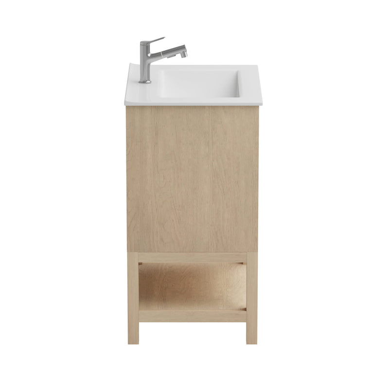 Mena 24" Single Vanity With Porcelain Top