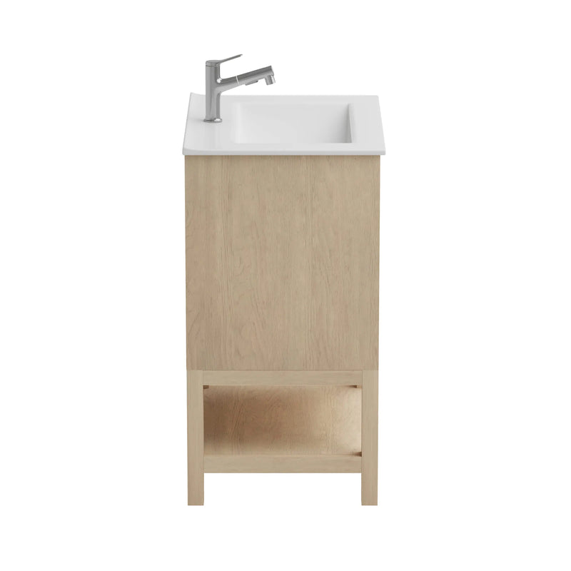 Mena 24" Single Vanity With Porcelain Top