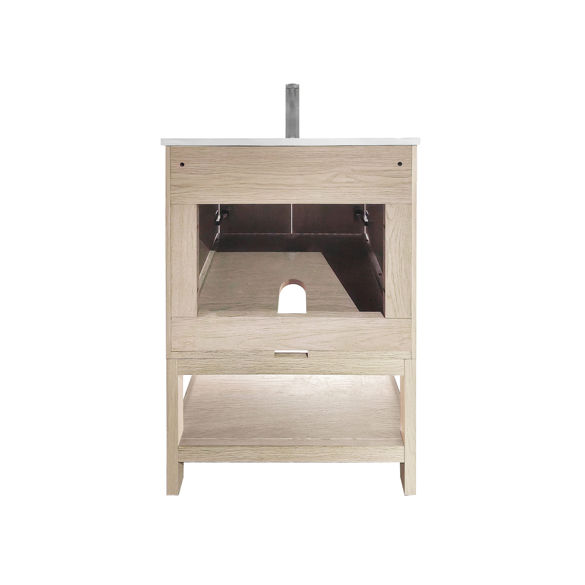 Mena 24" Single Vanity With Porcelain Top