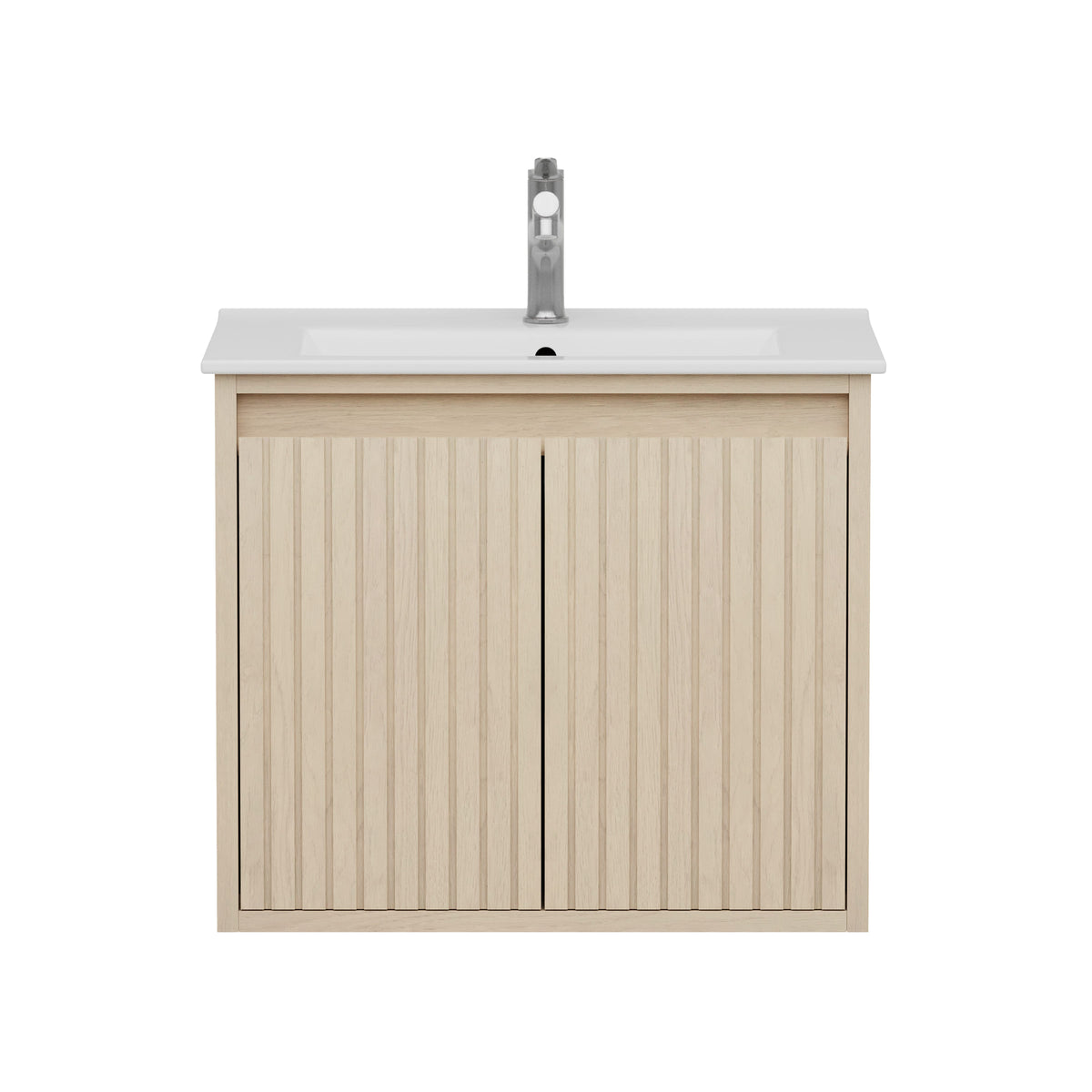 WM-Mena 24" Single Vanity With Porcelain Top