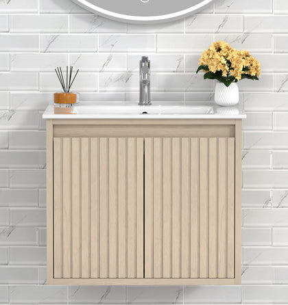 WM-Mena 24" Single Vanity With Porcelain Top