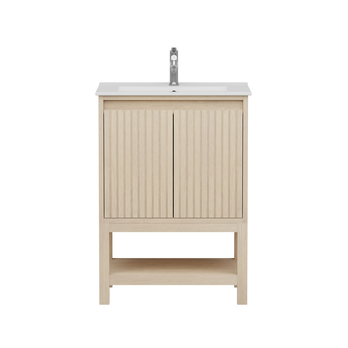 Mena 24" Single Vanity With Porcelain Top