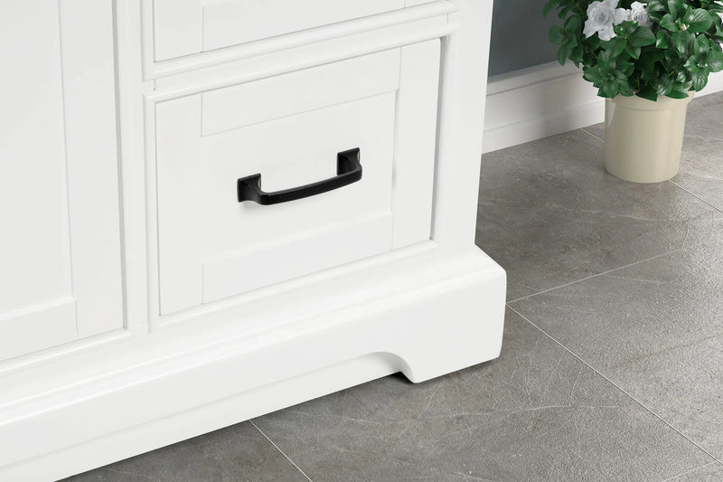 Rhoda 36" Vanity Set with Luxurious Carrara Marble Top