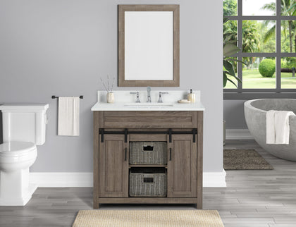 Dolly Farm Barn 36" Vanity without Top