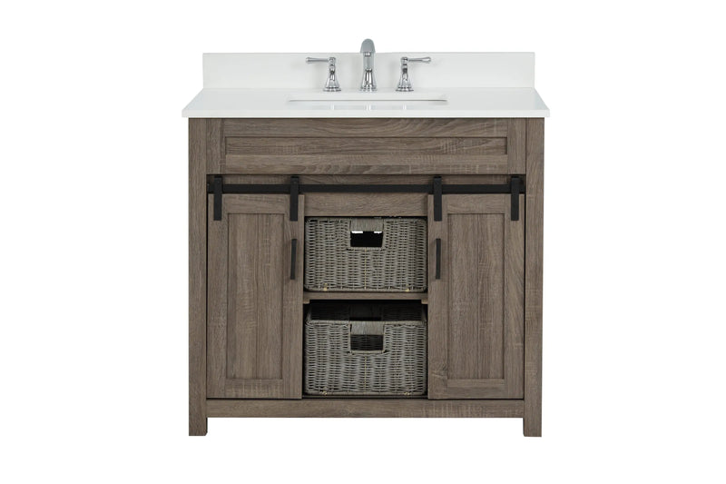 Dolly Farm Barn 36" Vanity without Top