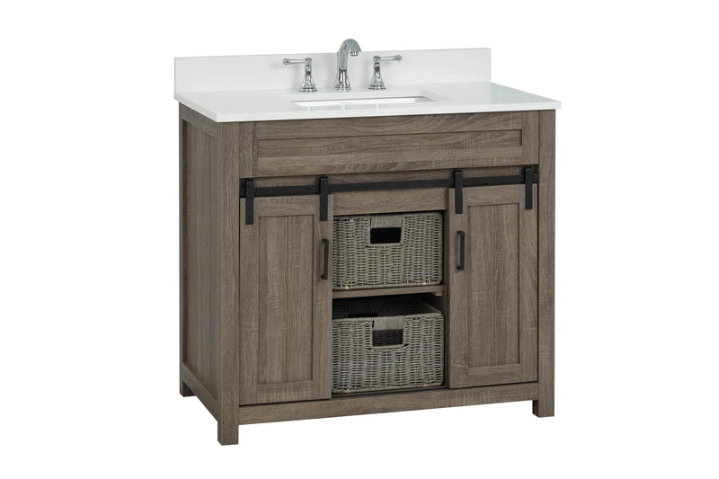 Dolly Farm Barn 36" Vanity without Top