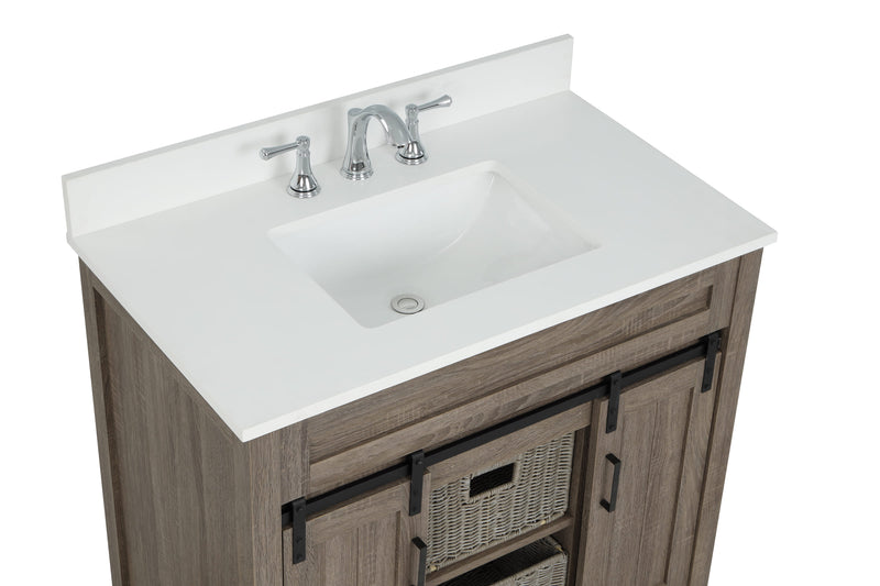 Dolly Farm Barn 36" Vanity without Top