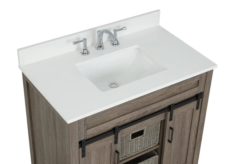 Dolly Farm Barn 36" Vanity without Top