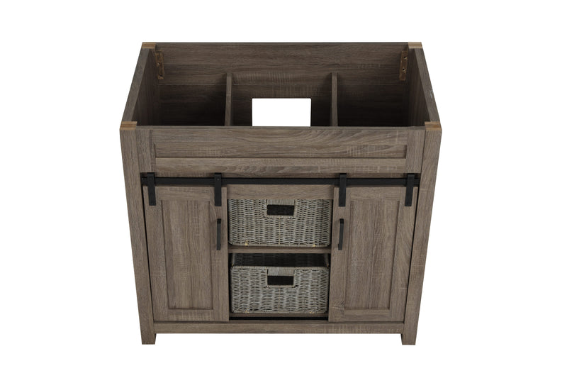 Dolly Farm Barn 36" Vanity without Top