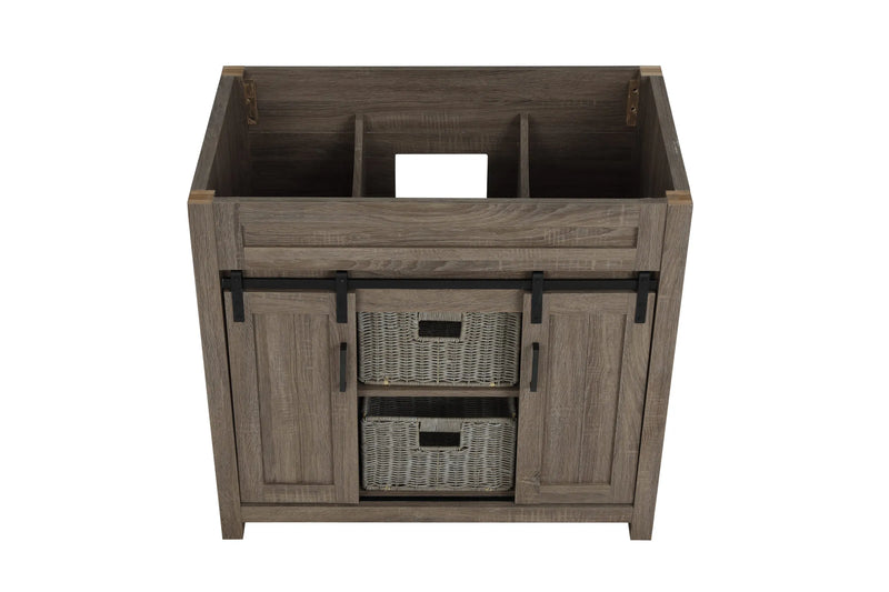 Dolly Farm Barn 36" Vanity without Top