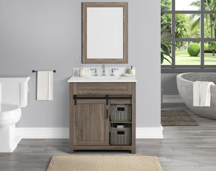 Dolly Farm Barn 30" Vanity without Top