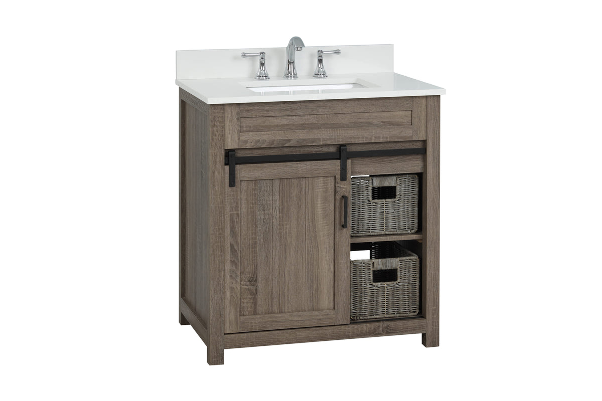 Dolly Farm Barn 30" Vanity without Top
