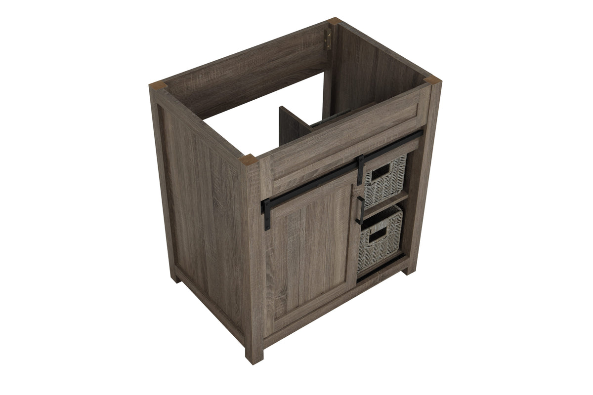 Dolly Farm Barn 30" Vanity without Top