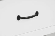Farmington 60" Open Shelf Vanity Set with Premium Carrara Marble Top